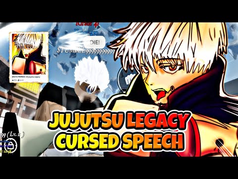 JUJUTSU LEGACY CURSED SPEECH SHOWCASE + NOVOS CÓDIGOS NOVA ATUALIZAÇÃO PODER DO INUMAKI