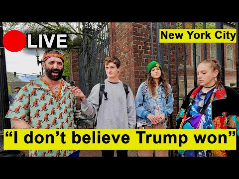 IRL live Americans Reaction to Trump Winning the Election