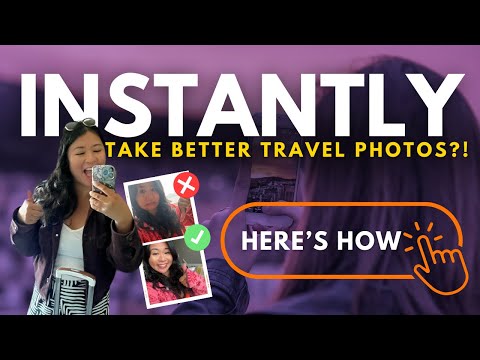 BETTER TRAVEL PHOTOS ON YOUR PHONE INSTANTLY | Tricks for Vacation Photos That Anyone Can Use!