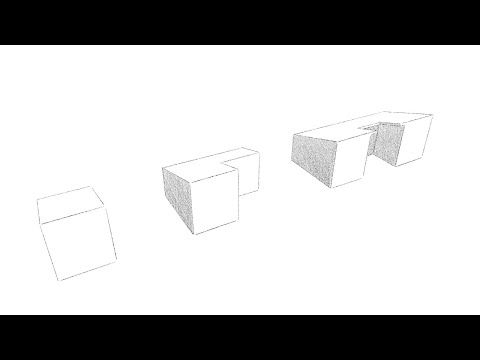 ARCHICAD 初めての屋根（１）片流れ / Simple roof for the first time