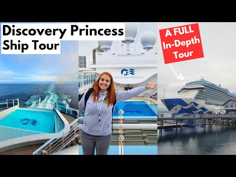 Discovery Princess FULL Ship Tour - PRINCESS CRUISES NEWEST SHIP- Deck By Deck Walk Through