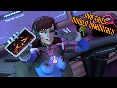 DVA tries to play Diablo Immortal