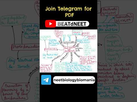 Plant Growth and Development MINDMAP 🤯🥵| Class 11 biology #neet2025 #biology