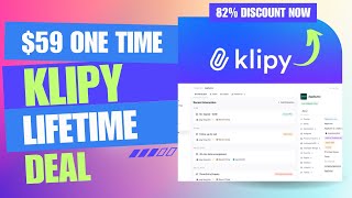 🔰💥🔰 Klipy Lifetime Deal | The Ultimate CRM Hack  | $59 Lifetime Deal | 82% Now