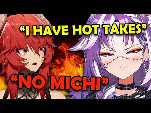 MICHI 𝙎𝘾𝘼𝙍𝙀𝘿 ZENTREYA WITH HER HOT TAKES !!