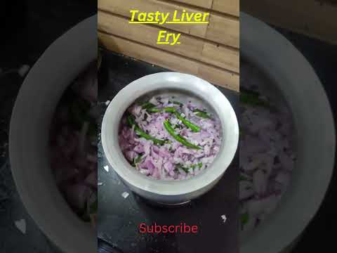 Chicken liver curry | chicken liver recipe | Chicken Liver Fry #shorts #ytshorts #viral #shortsfeed