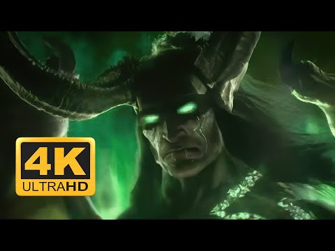 World of Warcraft: Legion Kingdoms Will Burn 15 US TV Spot  4k (Remastered with Neural Network AI)