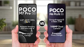 POCO M7 Pro 5G Vs POCO M6 Plus 5G