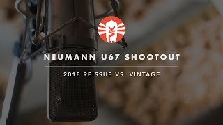 Neumann U67 Reissue v.s. Vintage U67 Shootout | Microphone | Vintage King