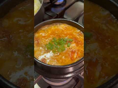 Tomato Egg Drop Soup in 10 minutes #shorts #recipe