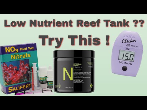 Low Nutrient Reef Tank Issues - Dosing Potassium Nitrate Inside Your Reef Tank For Better Corals