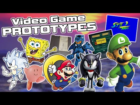 Video Game Prototypes That Changed During Development - Nintendo, Sonic, SpongeBob & More!