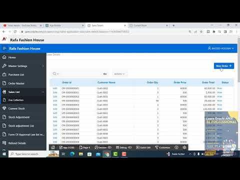 Sales Application Demo