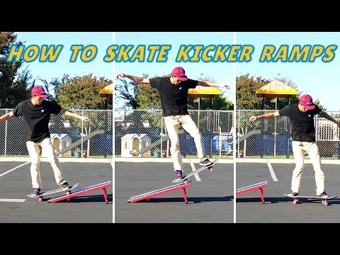 How To Skate A Kicker Ramp Part 1 (Skate Basics by Jason)