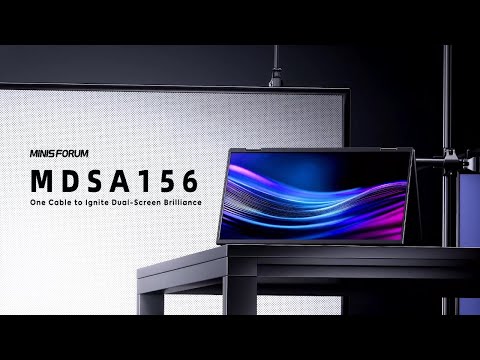 Minisforum MDSA156 Portable Dual Monitor