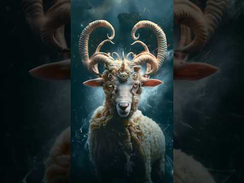 Biblically Accurate Lamb of God 🐑 👁️ 📯 (Revelation 5: 6-8 📖) #shorts