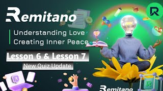 Remitano Quiz Answer Lesson 6 & Lesson 7 || Understanding Health Creating inner peace lesson