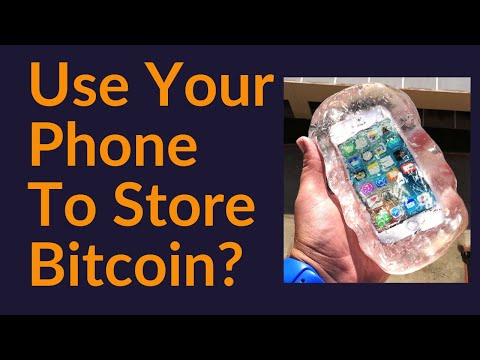 Using Your Phone To Store Bitcoin?