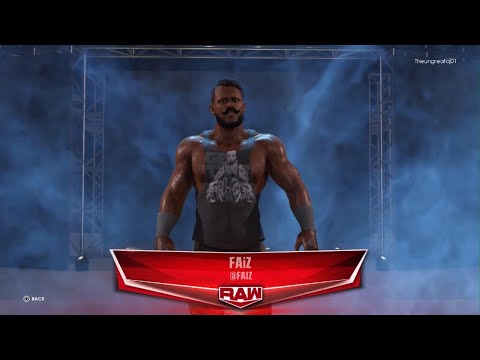 AWA wrestling 2.0 WWE 2K22: Faiz debuts