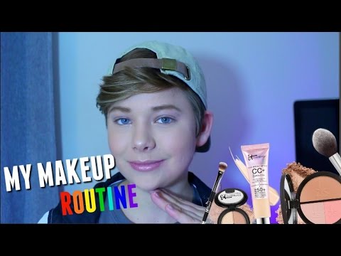 MAKEUP ROUTINE FOR GUYS!