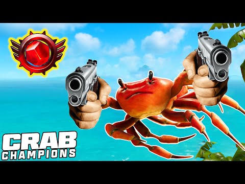 Piercing Wave - Secretly OP!? | Dual Pistols | Crab Champions Gameplay