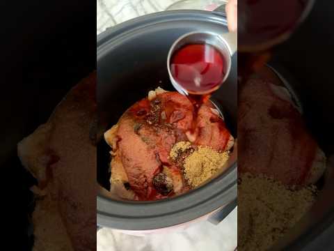 Slow Cooker Chicken With Our Homemade BBQ Sauce