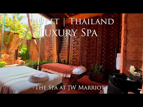 Phuket Thailand Luxury Spa, Tour & Review 🇹🇭 | The Spa at JW Marriott Phuket [4K]