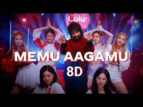 Memu Aagamu ft. Allu Arjun, Armaan Malik, and TRI.BE (Coke Music Live) | 8D Song