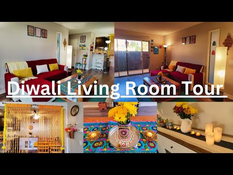 Quick Tips to Decorate House 2023 | Diwali Decor Ideas | Living Room Tour | DIY | #livingroomdecor