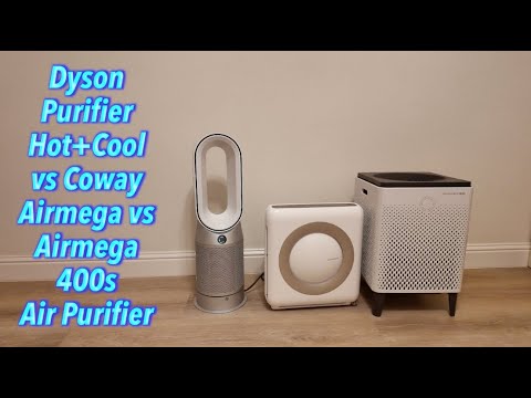 Dyson Purifier Hot+Cool vs Coway Airmega vs Airmega 400s Air Purifier