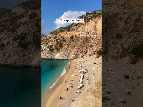 The most beautiful beach in Turkey: Kaputas Beach