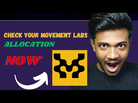 Check ✅ your Movement labs allocation now!