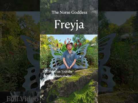 Who is the Norse Goddess, Freyja? #norsepagan #norsemythology