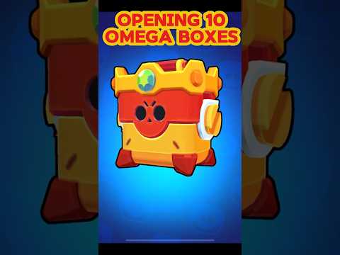 OPENING 9 OMEGABOXES😱😱#brawlstars #box #unboxing #trending #real #squadbusters