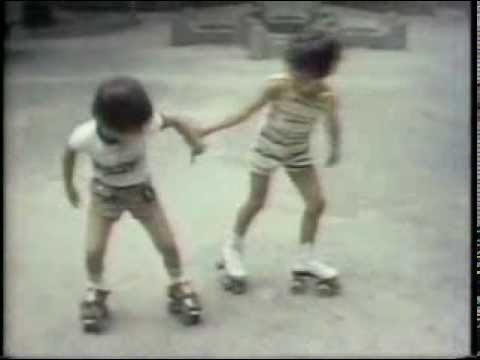 Classic Sesame Street - rollerskating on film