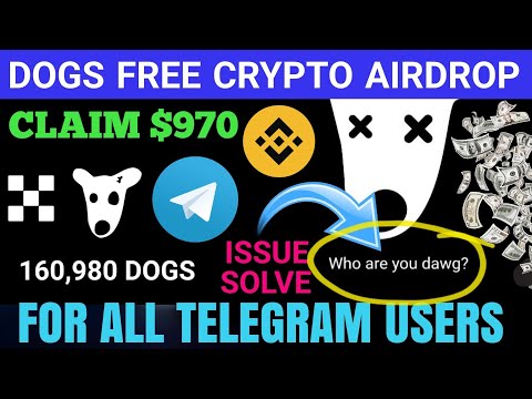 Dogs Airdrop Telegram Claim Now || Forget Hamster Kombat - Free Crypto Airdrop Mining app - Hindi