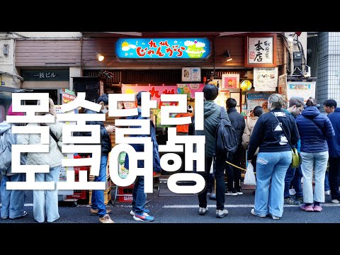 와이프 허락 없이 일본가서 내년에 오면? - 도쿄8만원 여행(마지막 편)