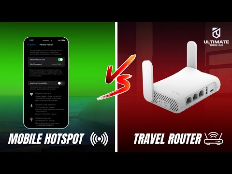 TRAVEL ROUTER OR MOBILE  HOTSPOT? - WHICH ONE IS BETTER FOR TRAVEL?