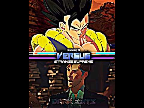 Gogeta vs Strange Supreme #edit #alightmotion #gogeta #strangesupreme