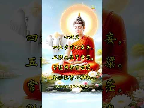 脱胎换骨心放光 #南无阿弥陀佛 #blessed  #buddha #南无本师释迦牟尼佛