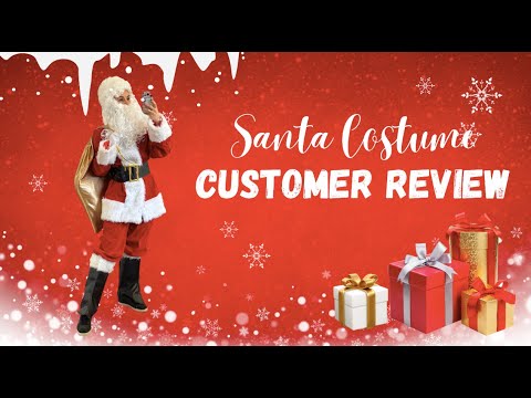 Trying on a Santa Claus OutfitI got this Santa Clause Costume on Amazon! Here is my honest review!