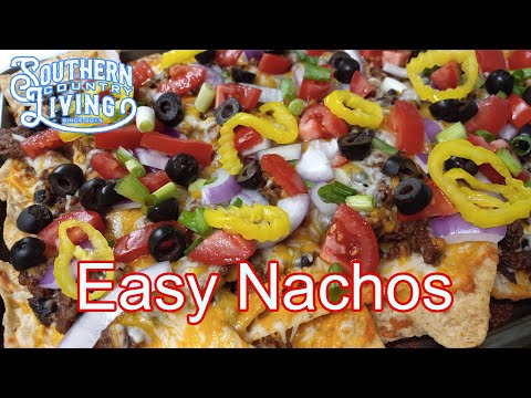 Easy Nachos  --  Perfect For Football Games or Movie Night