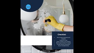 Your Pre-Cleaning Checklist Easy Steps for a Sparkling Home! #shorts