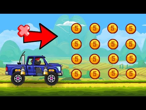 HCR2 But....  You Can't Collect Coins😰 - Hill Climb Racing 2