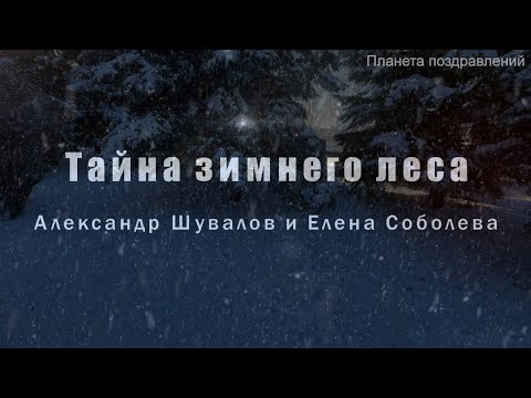 Александр Шувалов, Елена Соболева  Тайна зимнего леса  Очаровательная зимняя песня