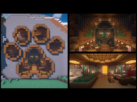 Minecraft Mountain House Tutorial