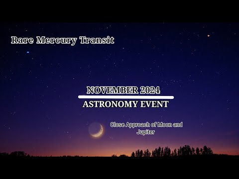 Night Sky Wonders in November:2024 Super moon l Meteor Shower l Mercury Transit