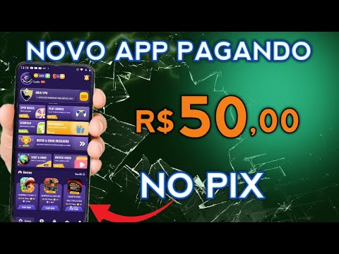 NOVO APLICATIVO PAGANDO NO PIX PARA VOCÊ JOGAR E FAZER OFERTAS : RENDA EXTRA