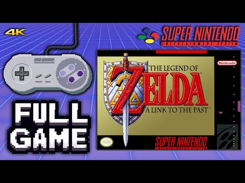 The Legend of Zelda: A Link to the Past [SNES] - Full Game Walkthrough / Longplay (4K60ᶠᵖˢ)