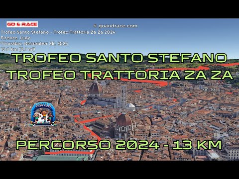 Trofeo Santo Stefano – Trofeo Trattoria Za Za 2024: vola sul percorso di 13 km!